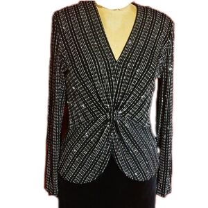 Sparkly, Stretchy, Glamorous, Sexy Top Size Large